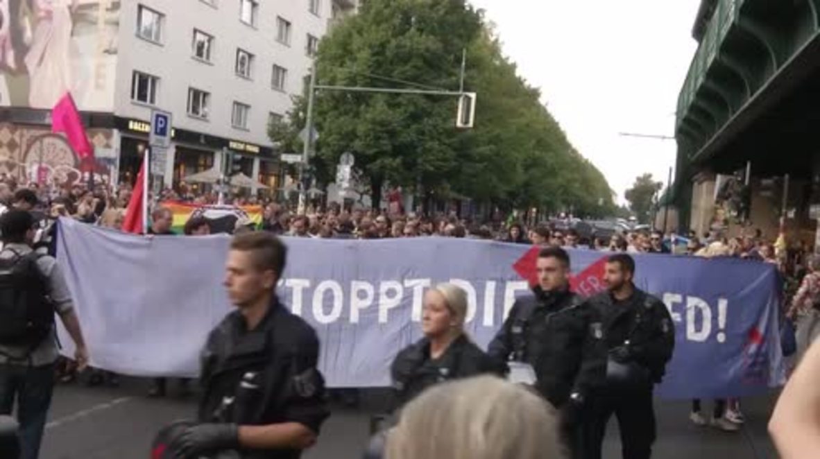 Germany: Berliners rail at far-right AfD ahead of state elections