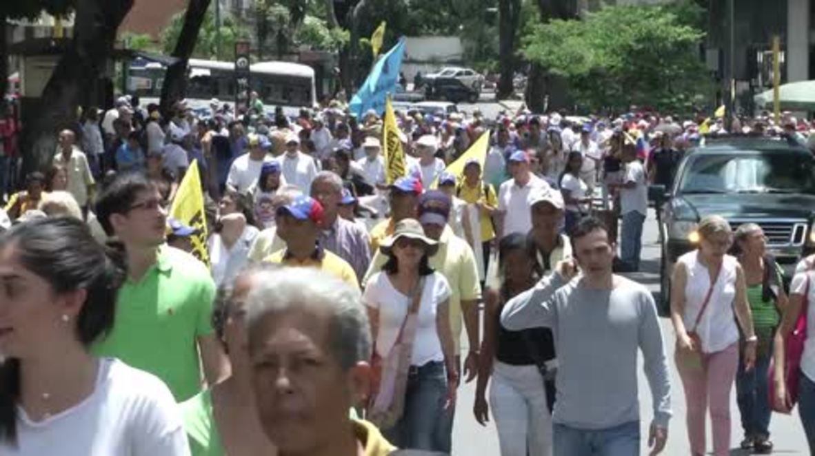Venezuela: Opposition rally fails to gather numbers in Caracas