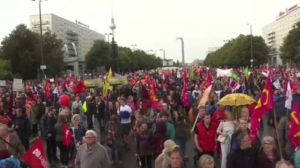 Germany: Thousands take to Berlin's streets to protest CETA and TTIP