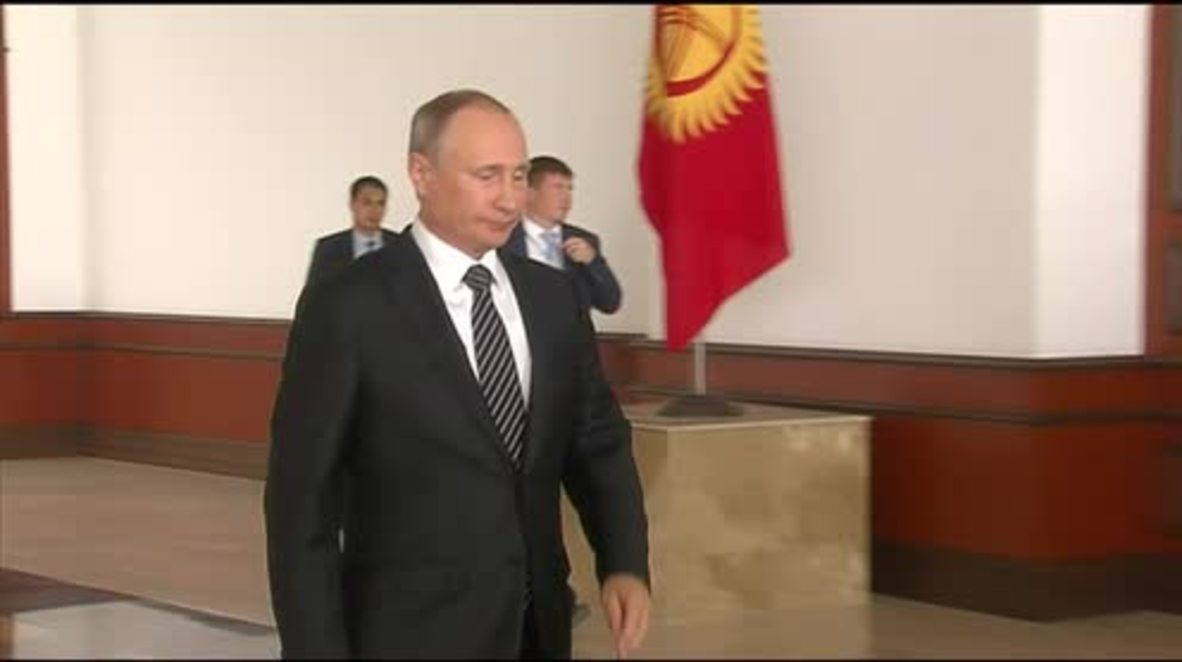 Kyrgyzstan: Putin discusses US elections ahead of departure from Bishek