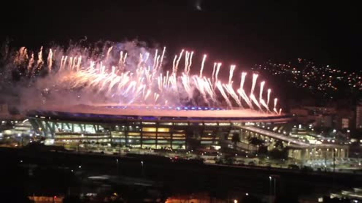 Brazil: Rio favela looks on as majestic fireworks conclude Paralympics
