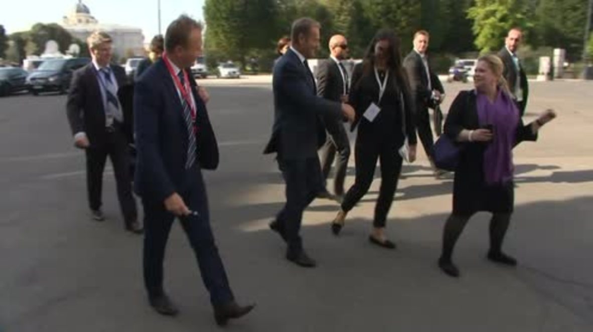 Austria: European leaders gather for migration summit in Vienna