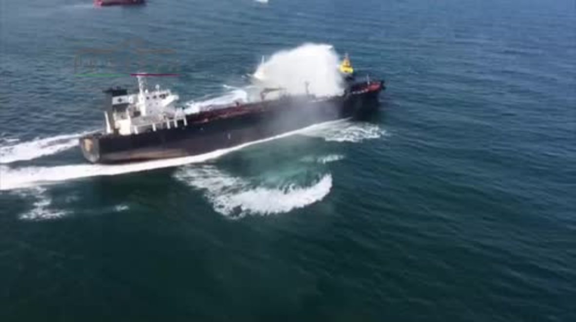Mexico: Huge blaze breaks out on Pemex oil tanker in Gulf of Mexico