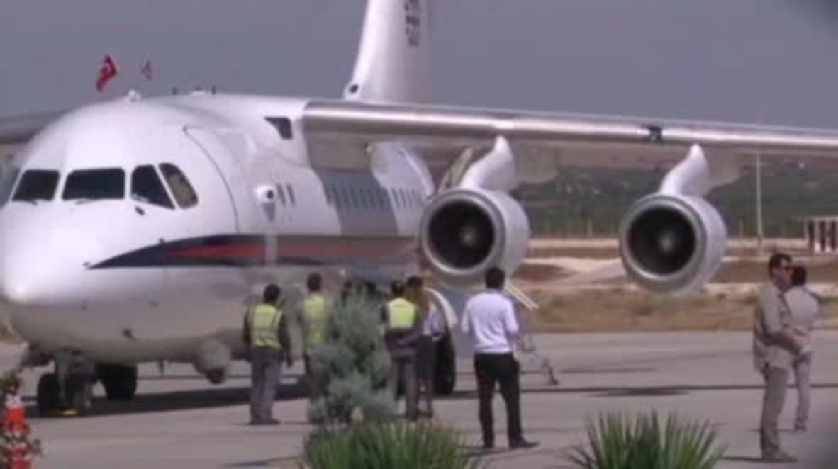 Turkey: UK's Boris Johnson lands in Turkey ahead of visit to Syrian refugee camp