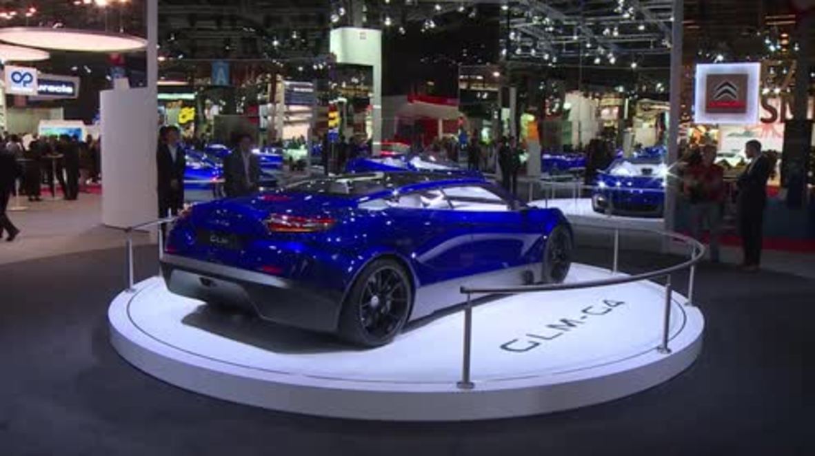 France: New GLM G4 electric supercar unveiled at Paris Motor Show