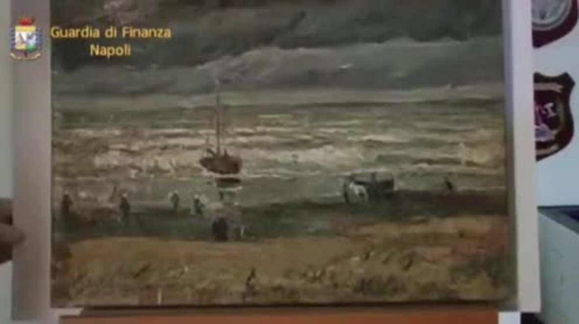 Italy: Stolen Van Gogh paintings found by anti-Mafia police