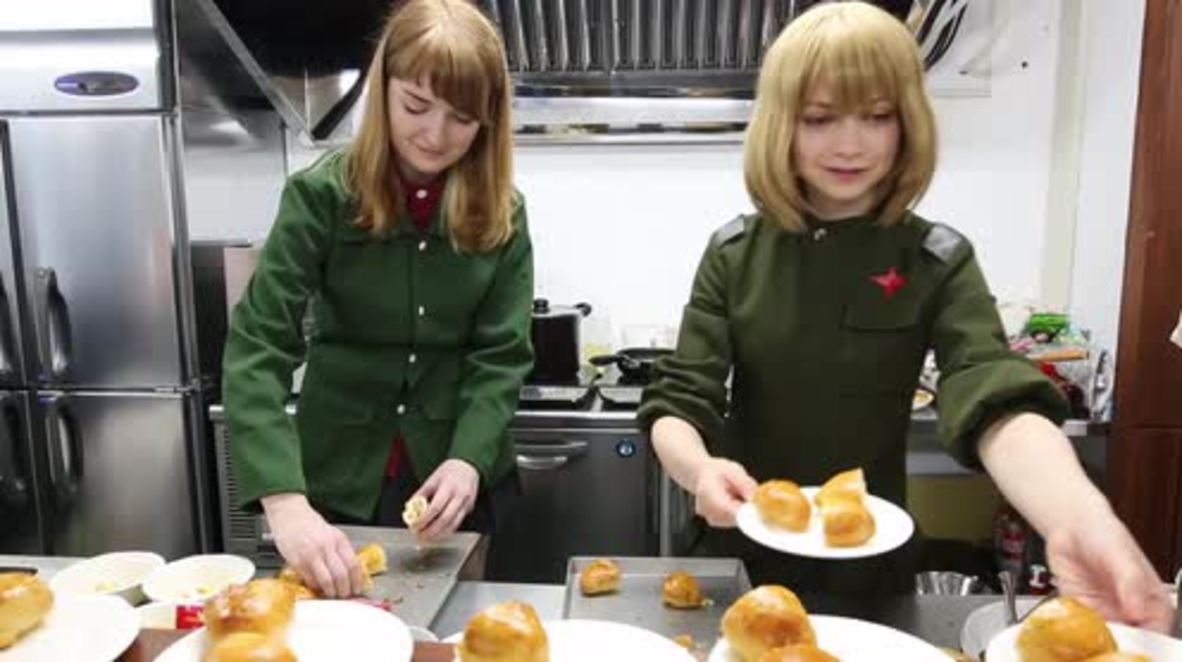 Japan: Cosplayers dressed as Soviet soldiers open up ‘Russian’ cafe in Tokyo