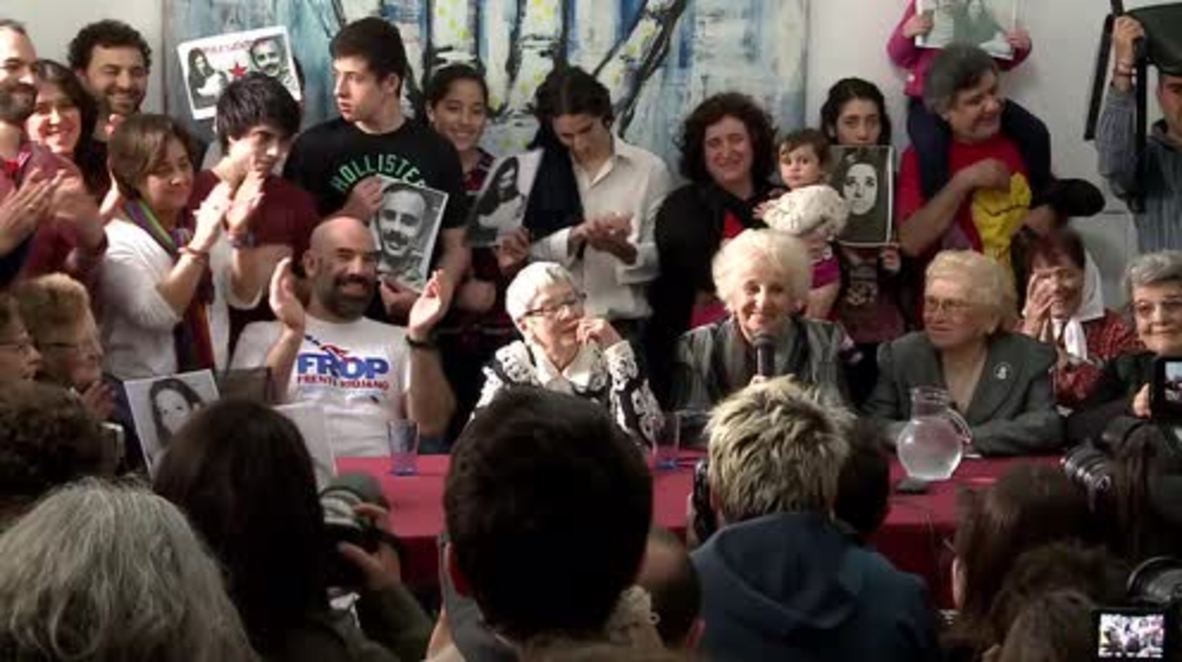 Argentina: Grandmothers of Plaza de Mayo find military-era missing child aged 40