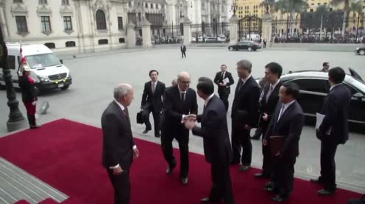Peru: Chinese FM Wang Yi arrives in Lima for official visit