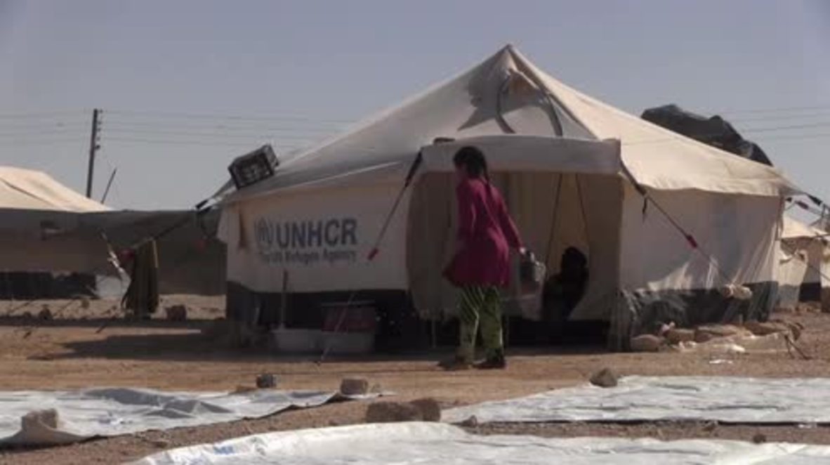 Syria: Iraqi families fleeing Mosul begin arriving at Al-Hool refugee camp
