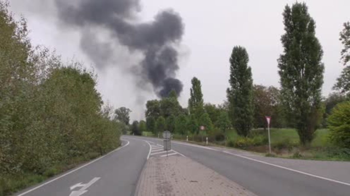 Germany: One person missing after BASF chemical plant fire