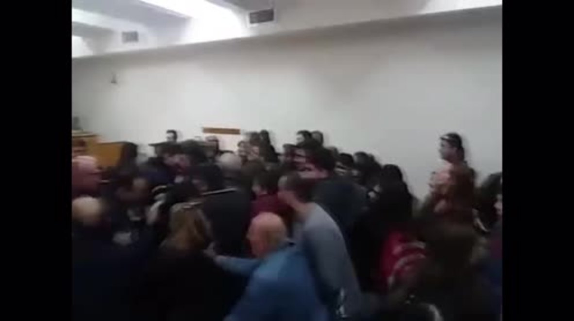 Greece: Protest erupts at Thessaloniki district court over home auction