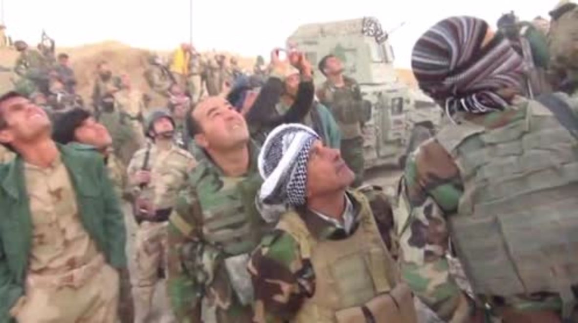 Iraq: Peshmerga forces shoot down IS drone during Mosul advance
