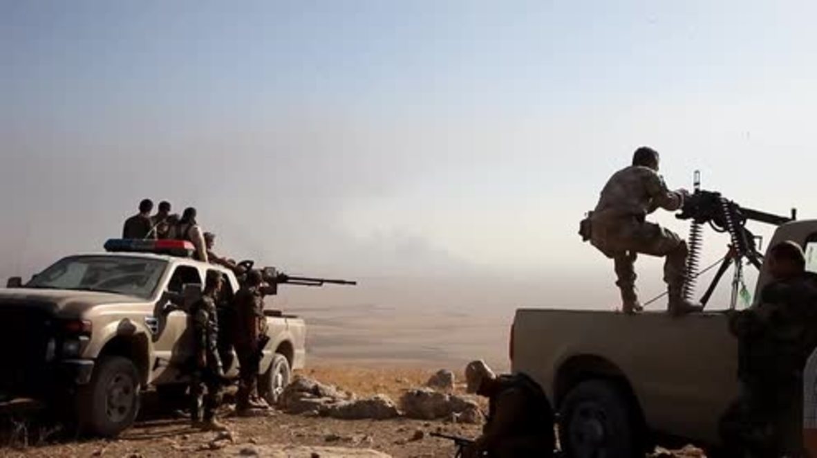 Iraq: Peshmerga forces advance to Bashiqa in the battle to retake Mosul