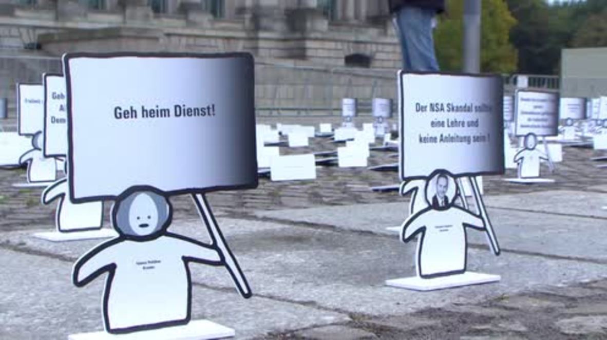 Germany: Controversial 'spying law' sparks protest in front of Reichstag