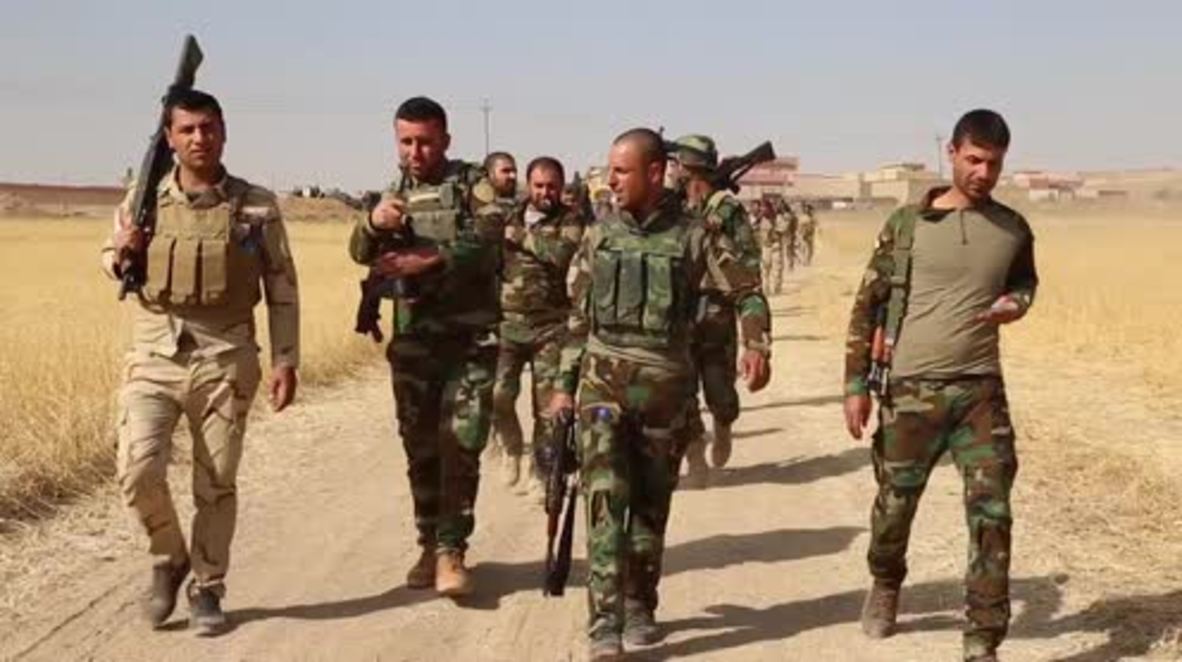 Iraq: Pershmerga forces comb out villages near Mosul