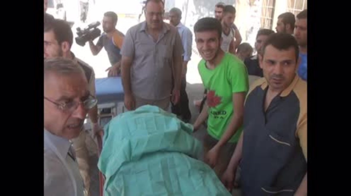Syria: Militants target civilians in Aleppo's Al-Midan district *GRAPHIC*