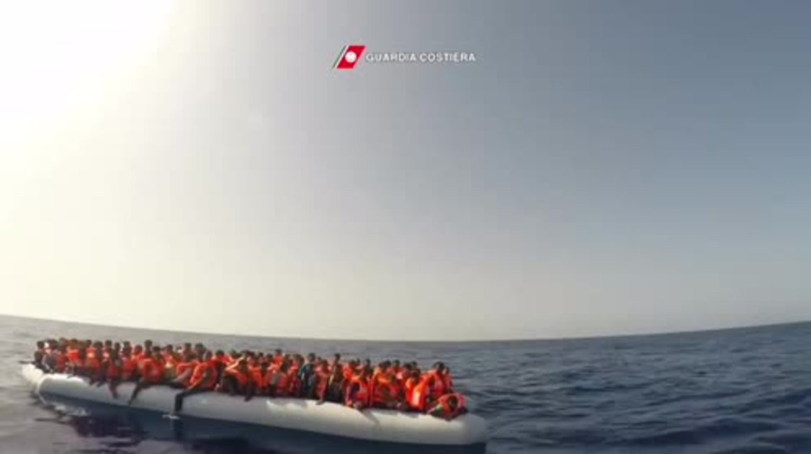 Italy: 5,700 migrants picked up in Med giving Italy its highest no. of arrivals ever