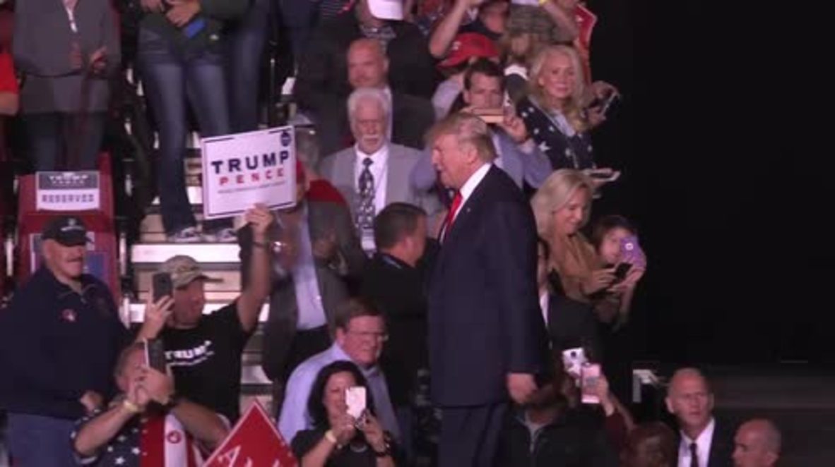 USA: ‘Cancel the election’ and give it to me – Trump at rally in Toledo, OH