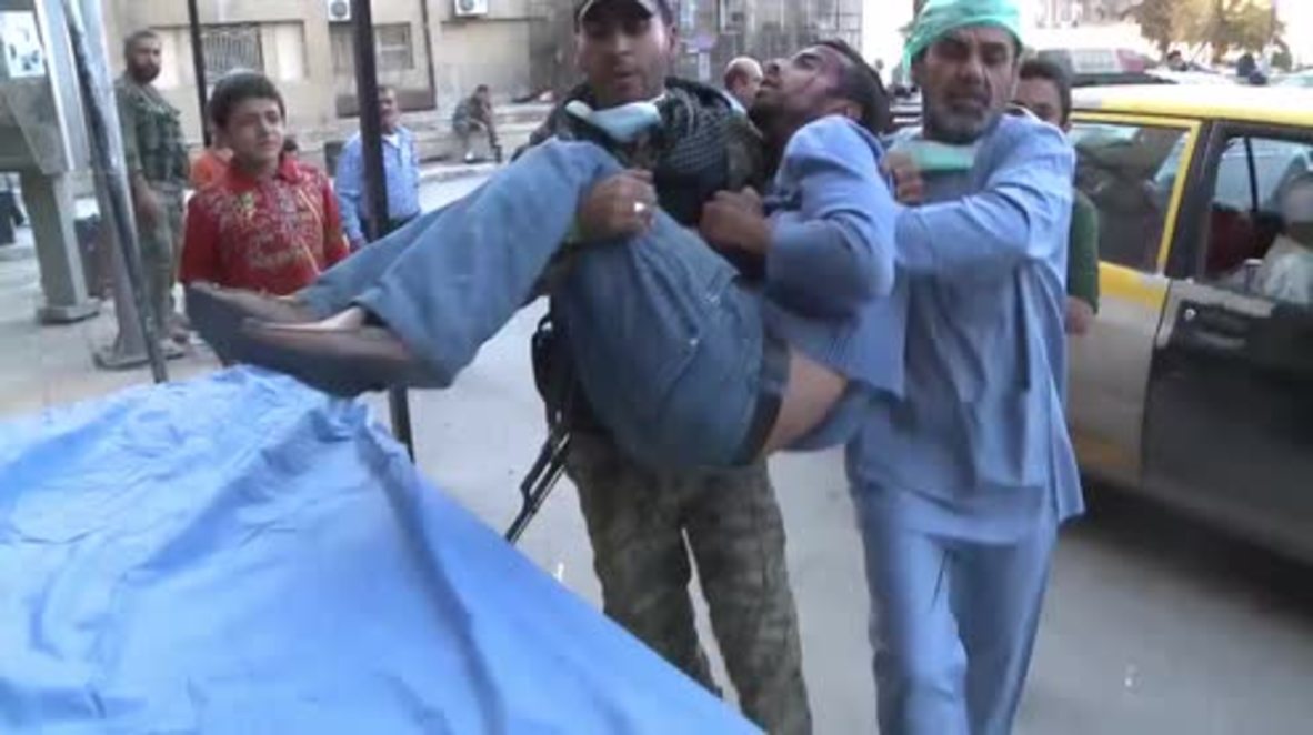 Syria: One killed and 36 injured in alleged chemical weapons strike on western Aleppo