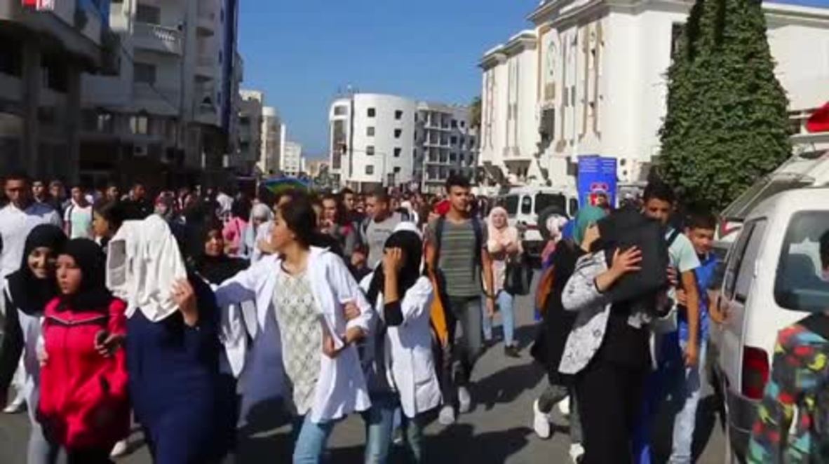 Morocco: Protesters march against fishmonger's death in Al-Hoceima