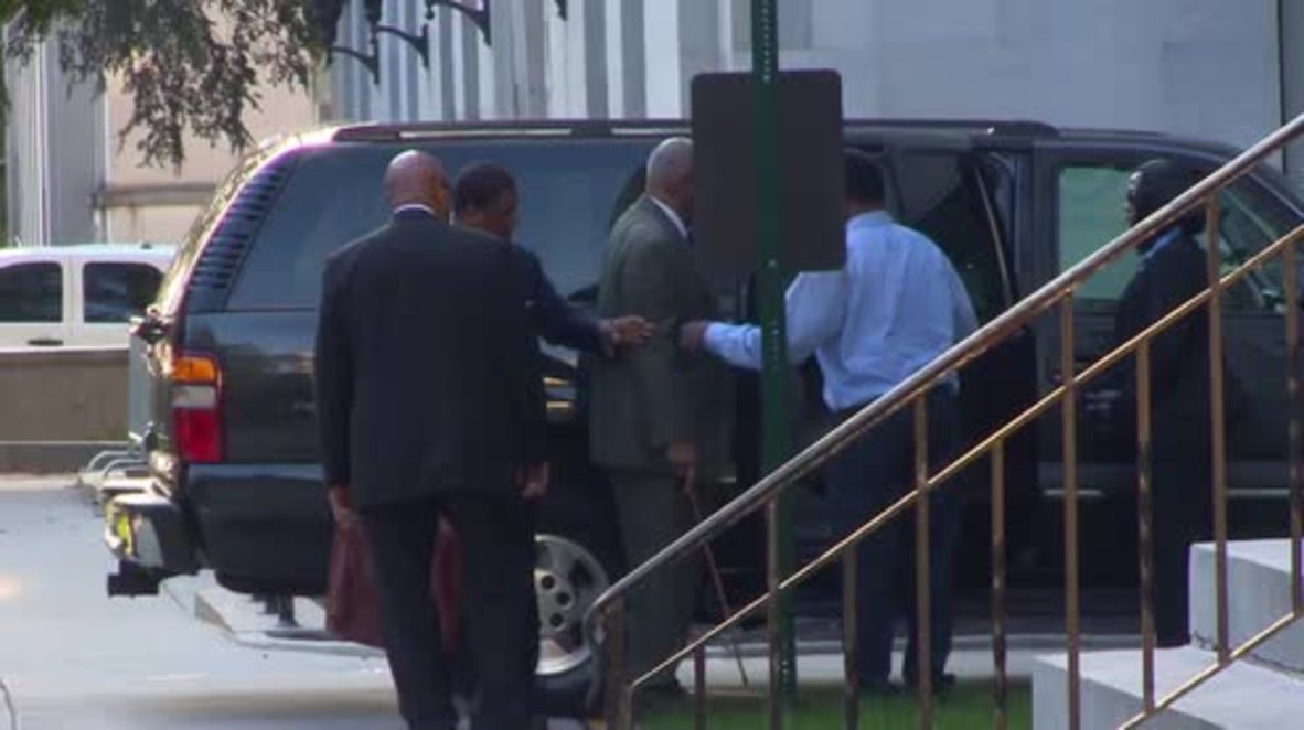 USA: Bill Cosby arrives in court for day II of sexual assault case pre-trial