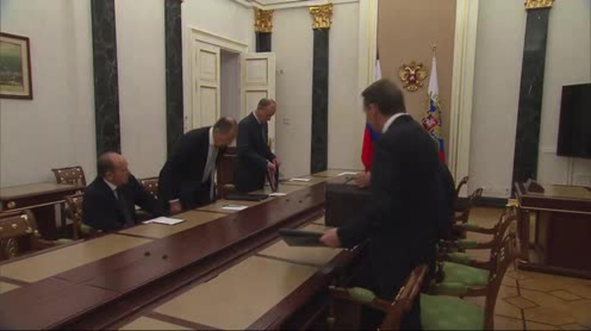 Russia: Putin discusses Syria with Security Council