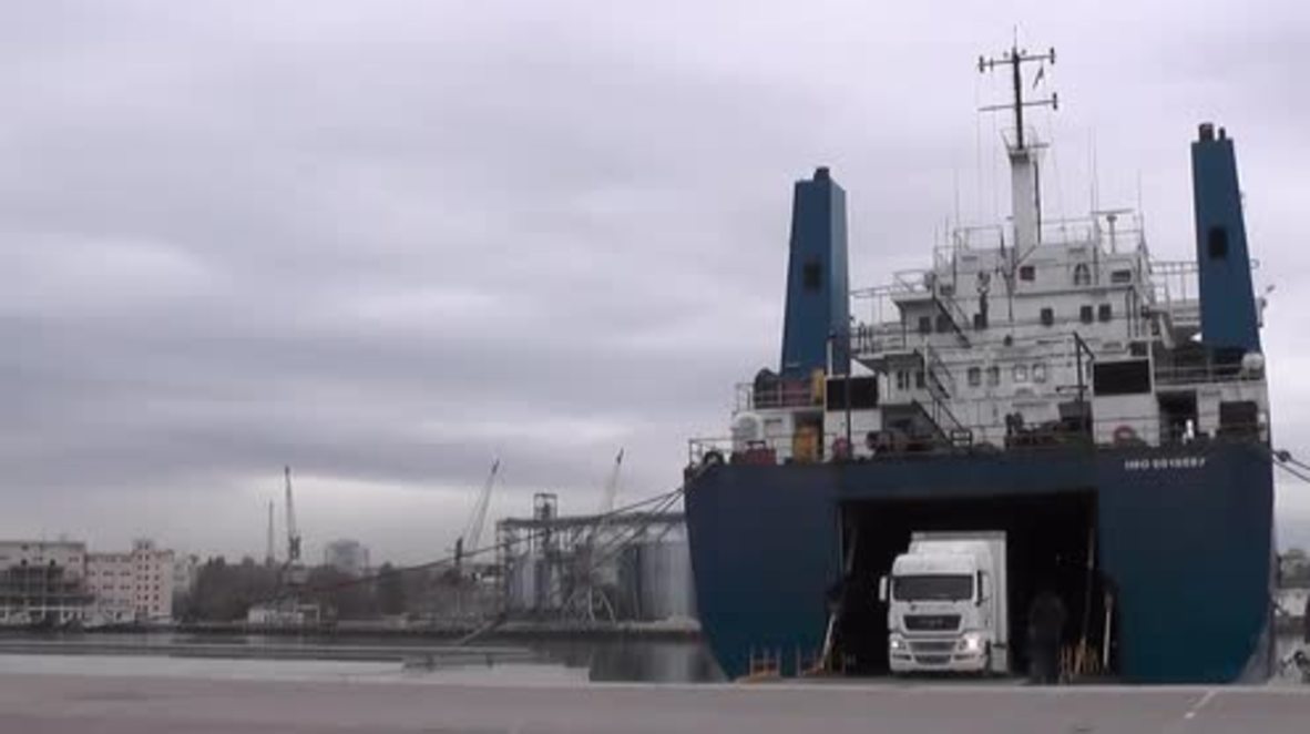 Russia: Turkish produce delivered to Crimea after 10-month ban on imports
