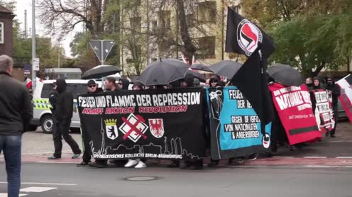Germany: Far-right protesters march against 'occupation' of Germany