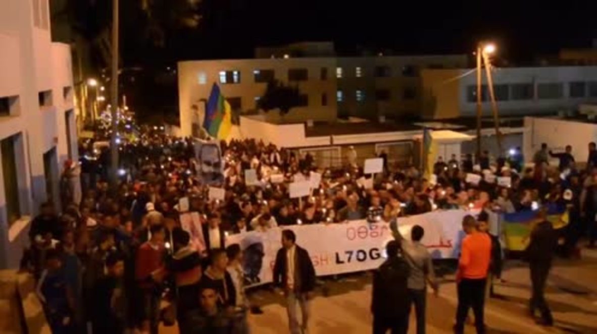 Morocco: Thousands march in ongoing protests against fishmonger's death