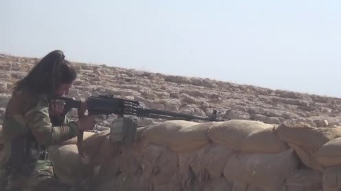 Iraq: Meet the female Kurdish fighters battling IS on the frontlines