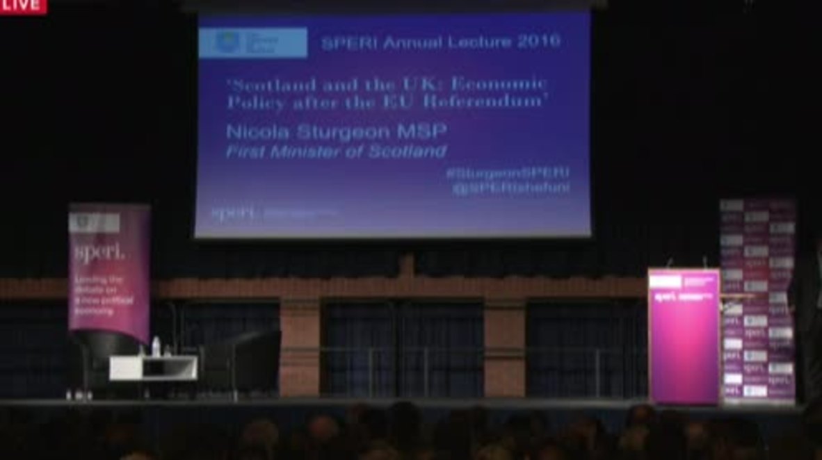 UK: 'Hard Brexit' would call for 2nd Scottish independence referendum – Sturgeon