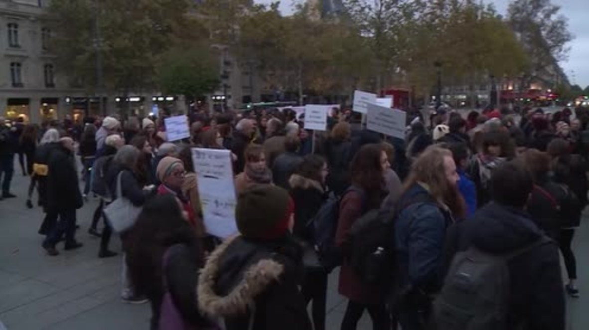 France: Working for nothing! Women go on strike over gender pay gap