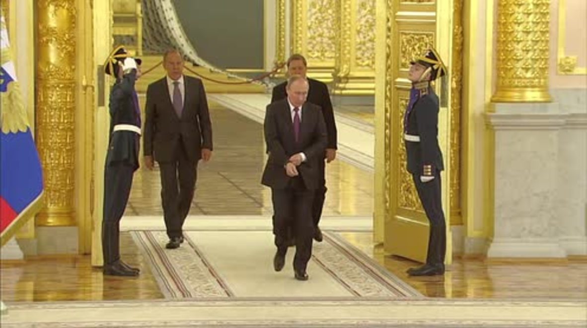 Russia: Putin talks Syria after receiving credentials from new ambassadors