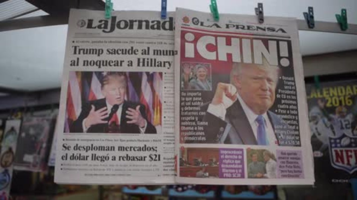 Mexico: Locals discuss impact for Mexico following Trump election win