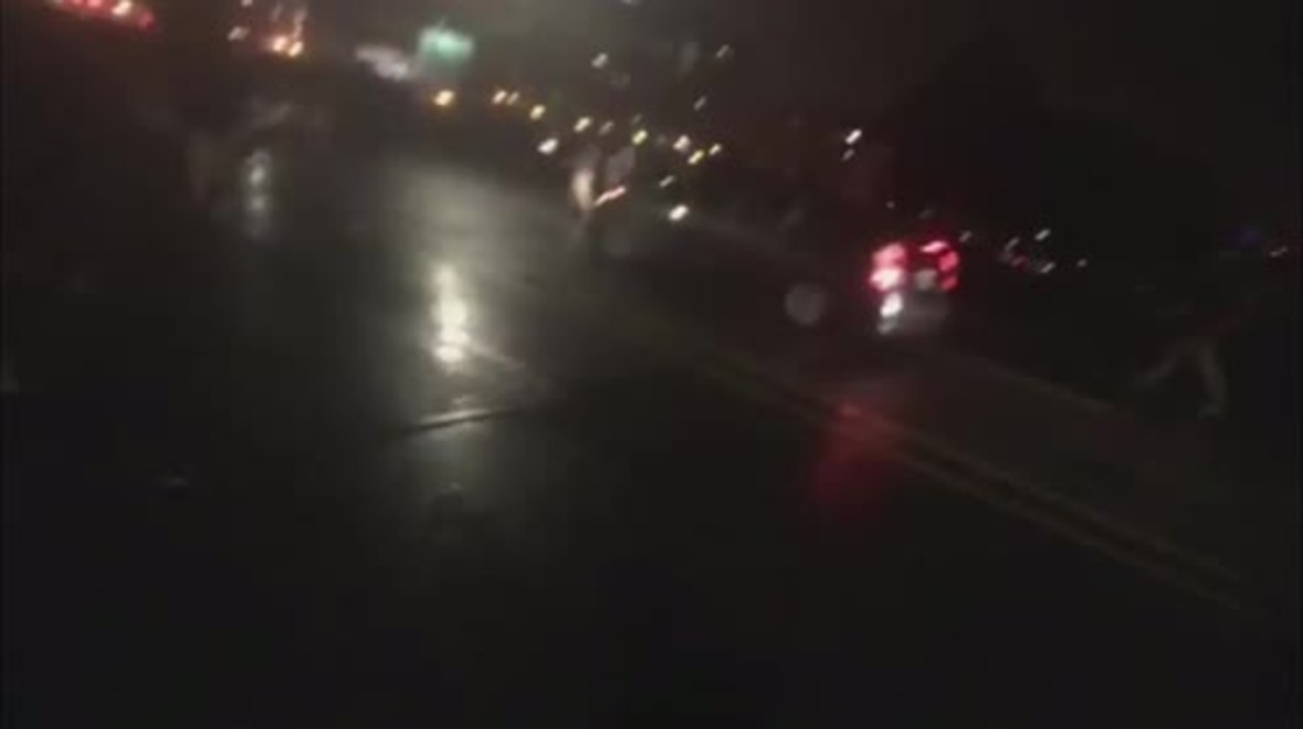 USA: Shooting of anti-Trump protester caught on camera in Portland