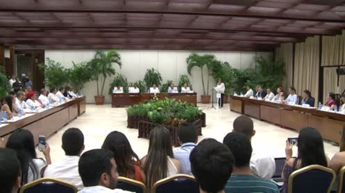 Cuba: Colombian govt. and FARC sign new peace deal in Havana