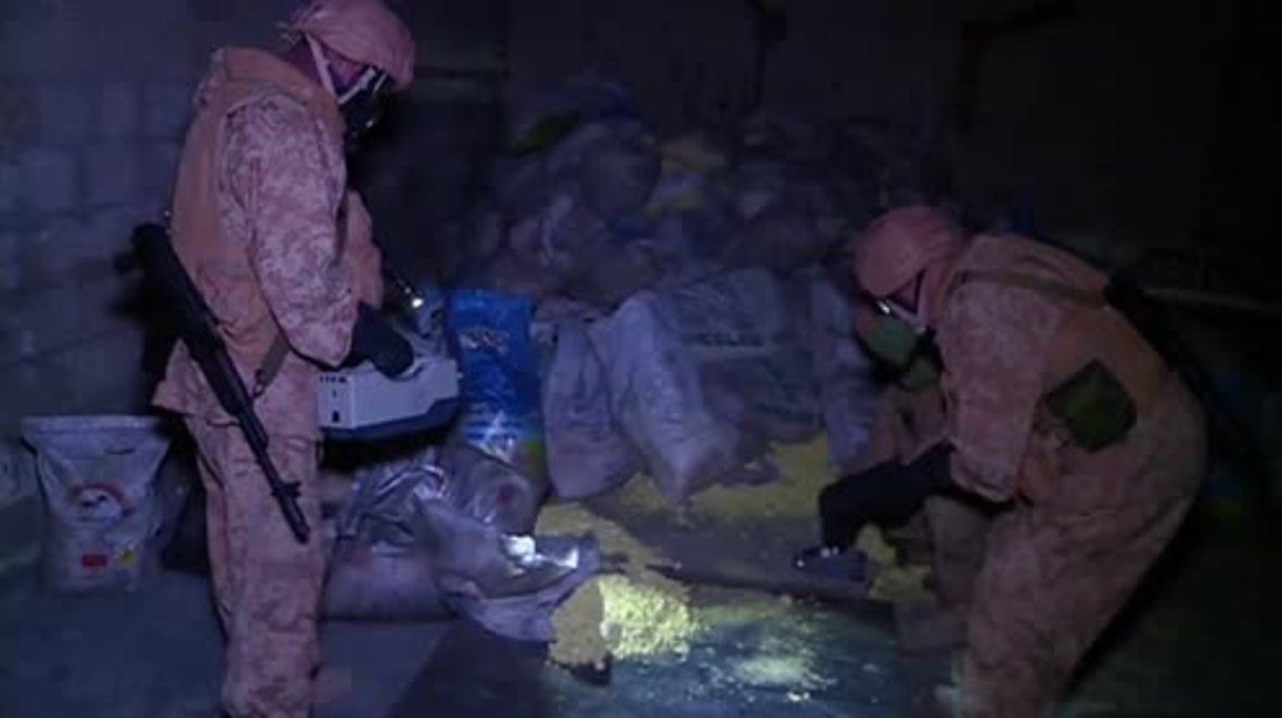Syria: Russian military inspect suspected chemical weapons workshop in Aleppo