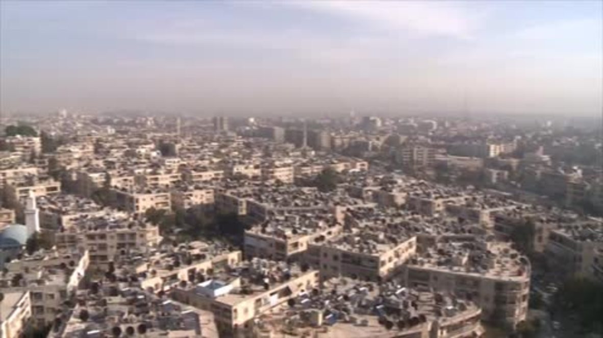Syria: Residents of Aleppo prepare for winter amid debris of their homes