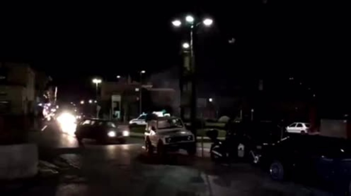 Greece: Flames, fireworks and violence erupt at Souda refugee camp