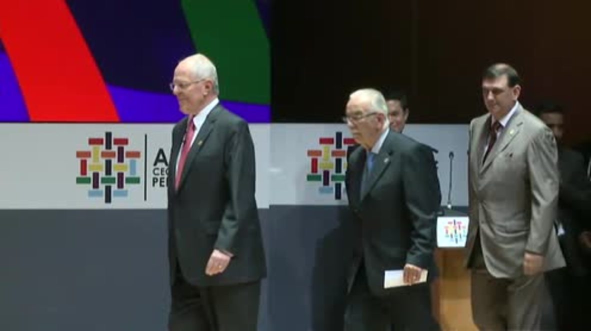 Peru: Protectionism must 'be defeated' - Pres. Kuczynski opens APEC Leaders Summit