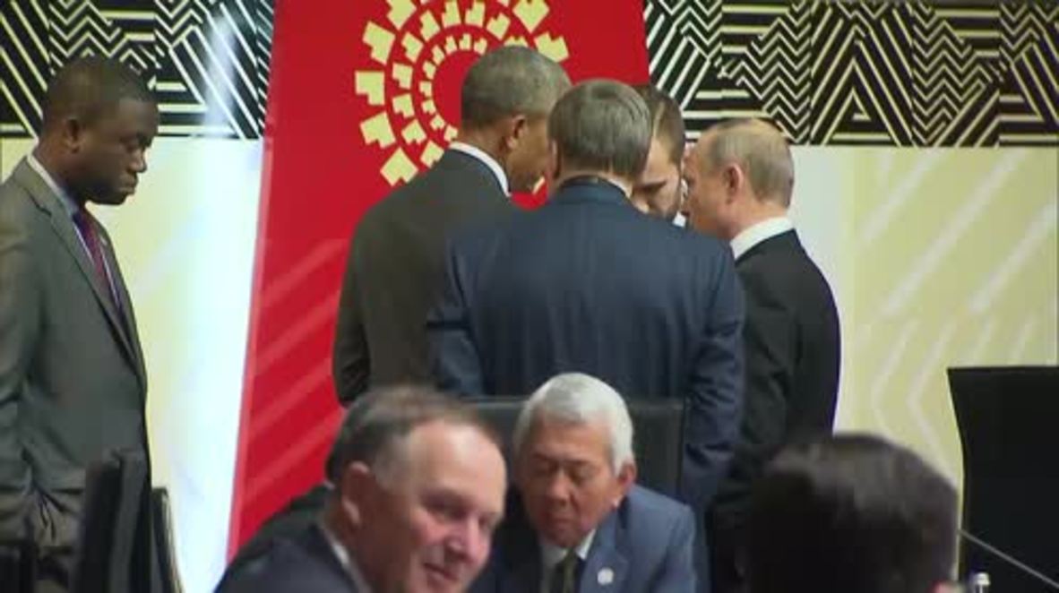 Peru: Obama and Putin speak on sidelines of APEC Economic Leaders Meeting