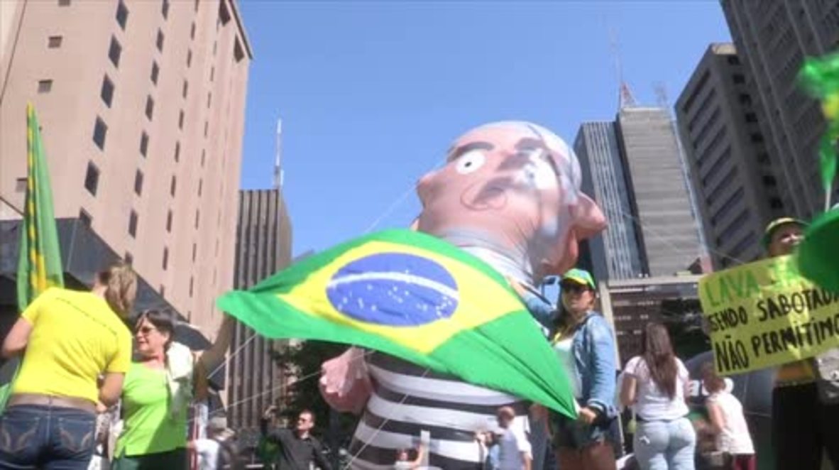 Brazil: Hundreds demand Lula imprisonment in Sao Paulo
