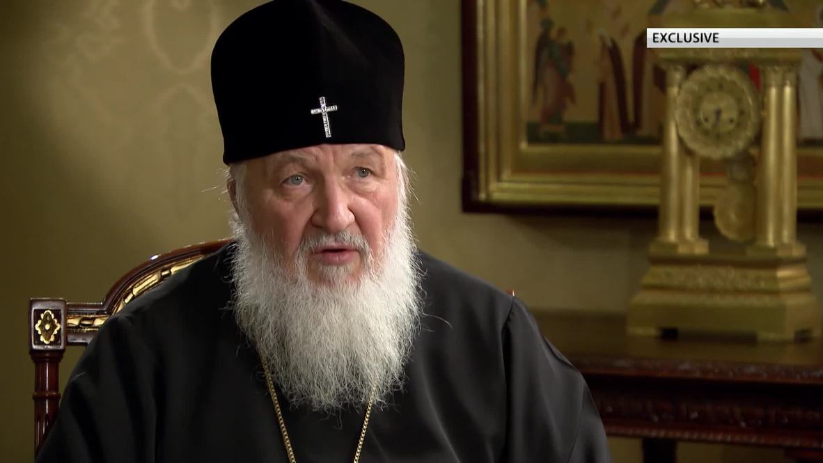 Russia: 'God is being purposefully forced out of people's lives' - Patriarch Kirill *EXCLUSIVE* *PARTNER CONTENT*