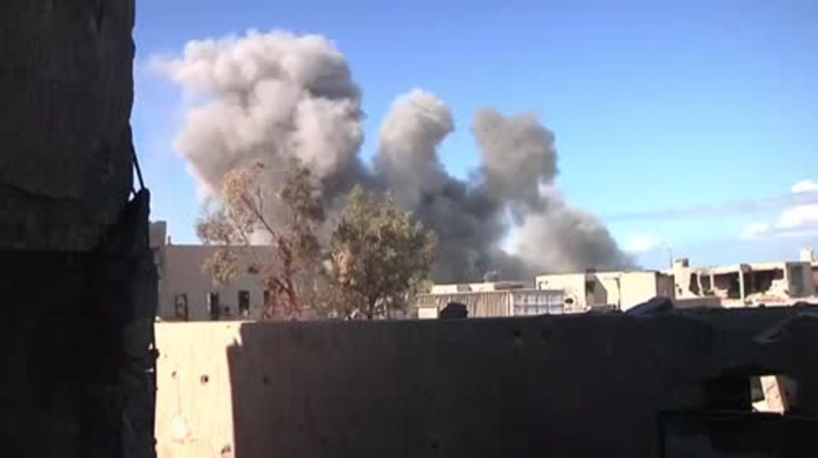 Libya: Pro-GNA forces clear IS militants from Sirte's Giza district *GRAPHIC*