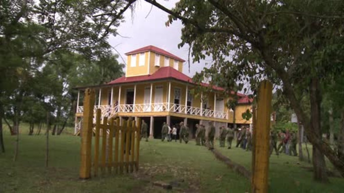Cuba: Inside the house of a revolutionary - footage shows Castro's childhood home *ARCHIVE*