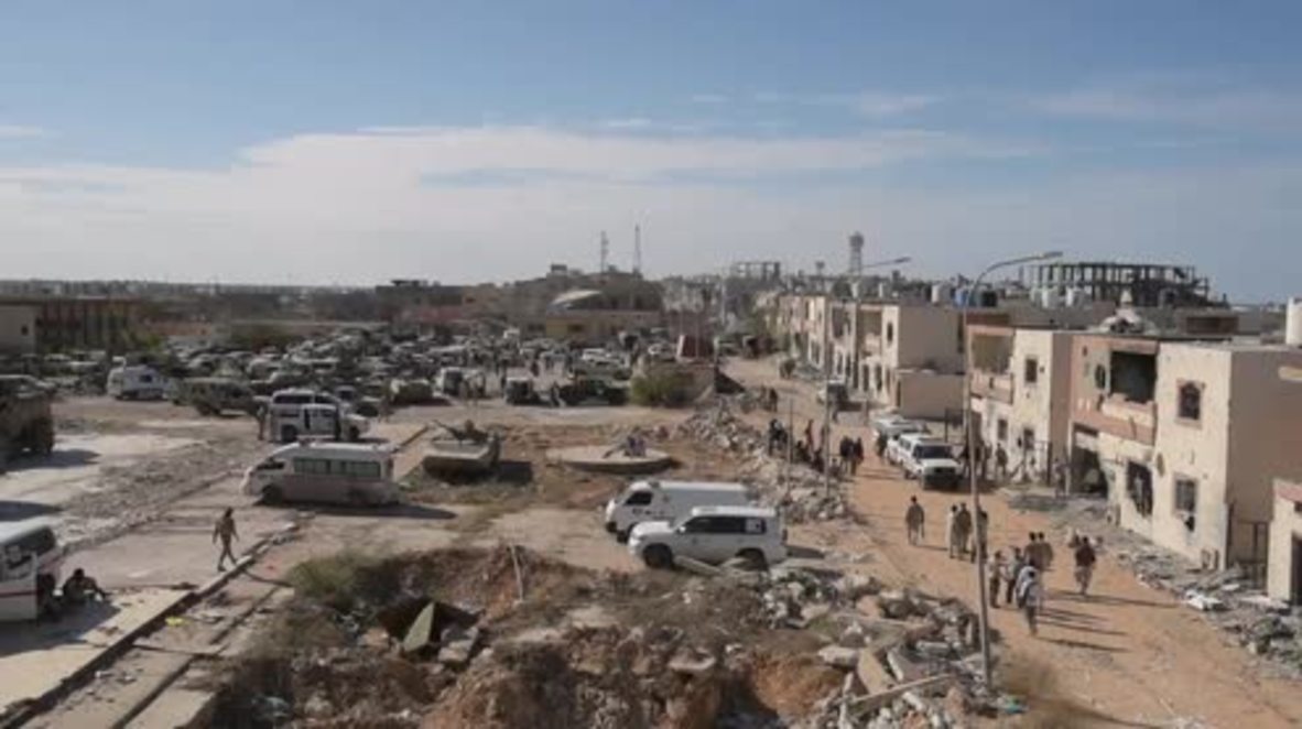 Libya: Misrata-led forces continue to push into IS's last strongholds in Sirte