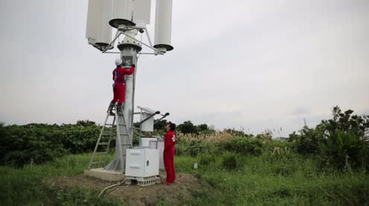 Japan: 'Typhoon turbines' could power the world after a single storm