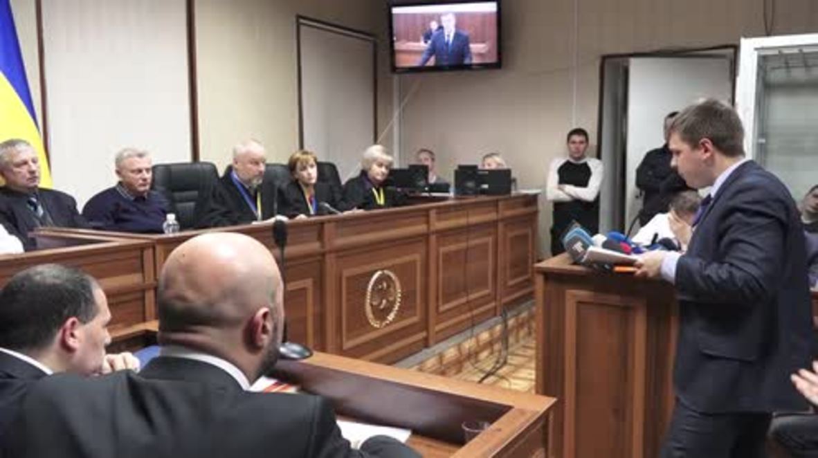 Ukraine: Yanukovych testifies at Maidan protest shootings trial