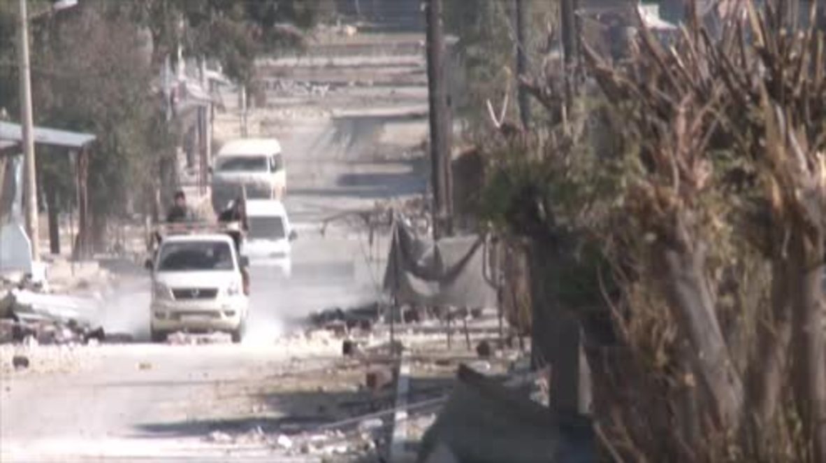 Syria: Civilians flee rebel-held parts of Aleppo as SAA gain ground